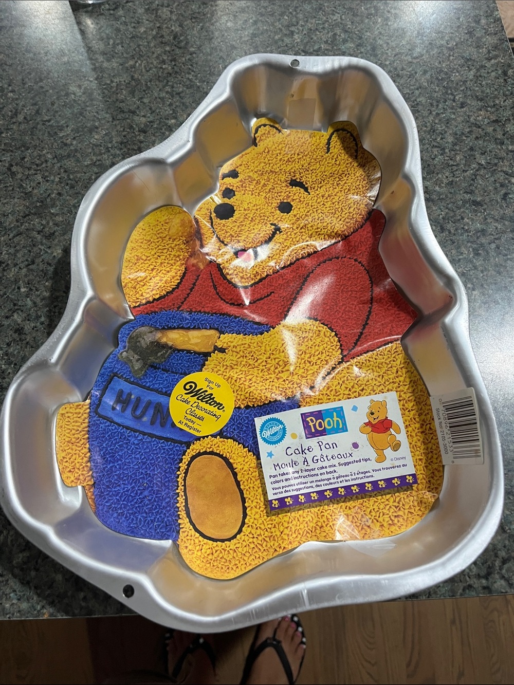 Wilton Pooh Character Cake Pan - Yellow, Red & Blue